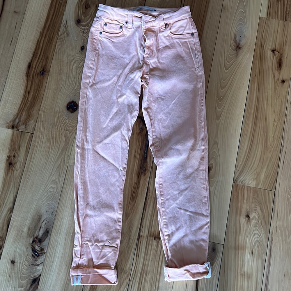 Salmon Colored Jeans
